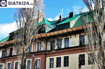 Siatki Łomża - Siatka zabezpieczająca elewacje budynków; siatki do zabezpieczenia elewacji na budynkach dla terenów Łomży